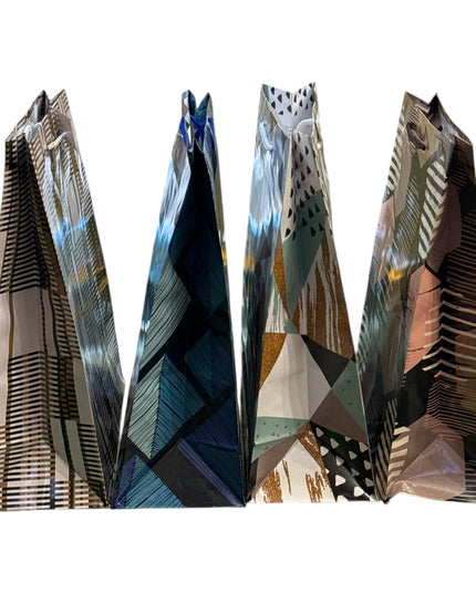 Pungă cadou model Geometric 12/set 32x26cm