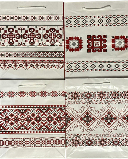 Pungă cadou model Tradițional 12/set 32x26cm