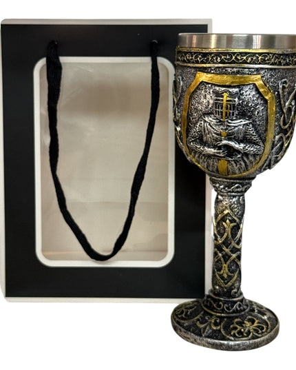 Pocal decorativ cavaler medieval – Cadou de Colecție cu Ambalaj Elegant (Copy)