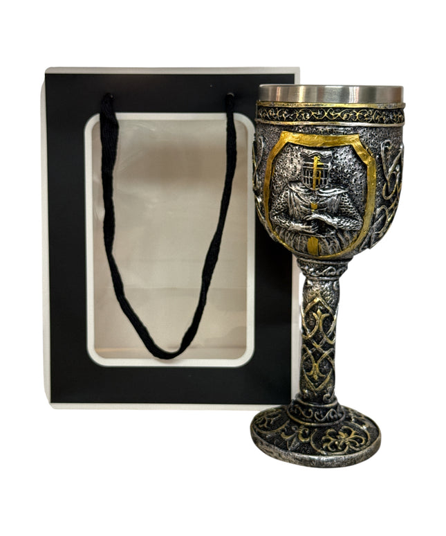 Pocal decorativ cavaler medieval – Cadou de Colecție cu Ambalaj Elegant (Copy)