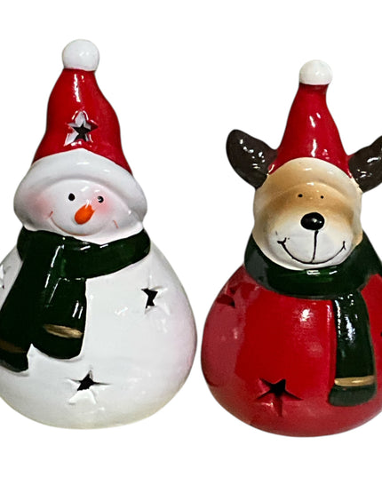 Figurine cu lumini 2/set 13cm