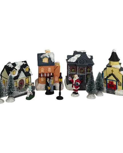 Set Crăciun Orășel cu lumini 902-5