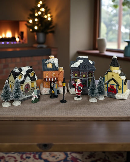 Set Crăciun Orășel cu lumini 902-5