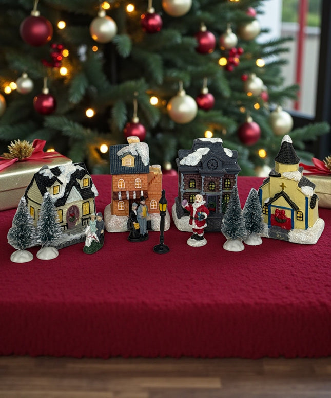 Set Crăciun Orășel cu lumini 902-5
