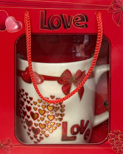 Set cadou cană cu linguriță ZH265