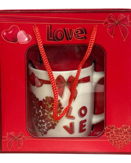 Set cadou cană cu linguriță ZH265