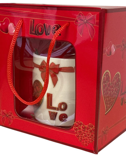 Set cadou cană cu linguriță ZH265