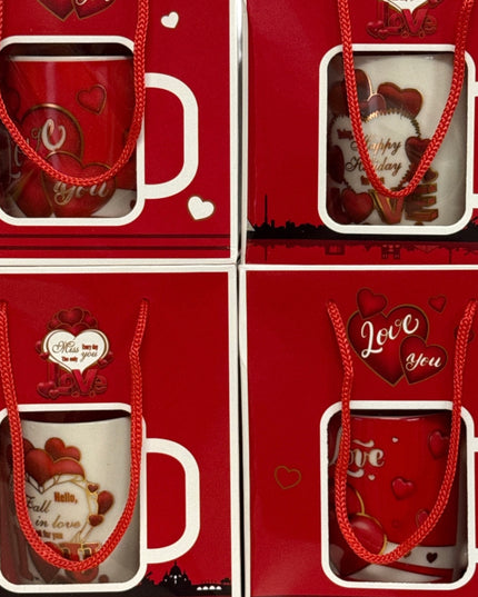 Set cadou cană cu linguriță ZH121/2