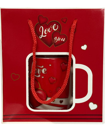 Set cadou cană cu linguriță ZH121/2