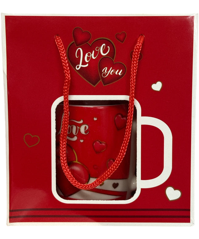 Set cadou cană cu linguriță ZH121/2