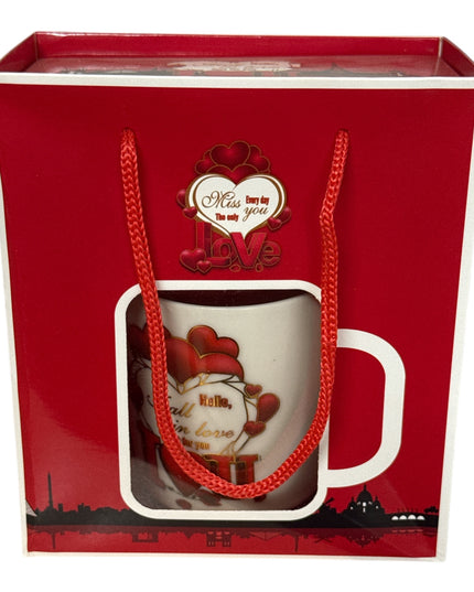 Set cadou cană cu linguriță ZH121/2