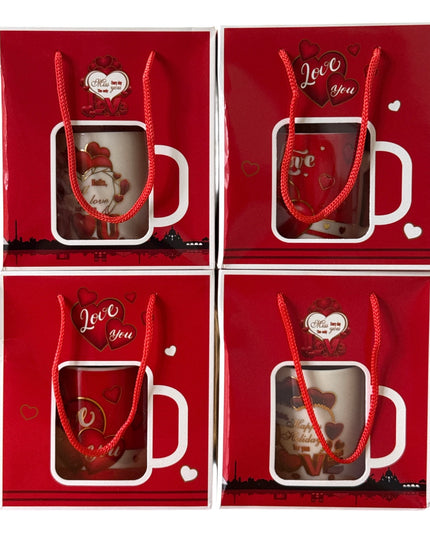 Set cadou cană cu linguriță ZH121/2