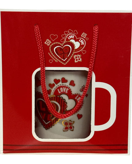 Set cadou cană cu linguriță ZH121/2