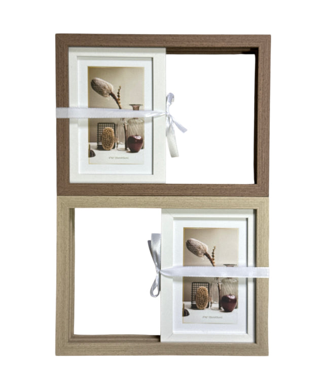 Ramă decorativă dublă, cu glisare 25x19cm cod1115-1