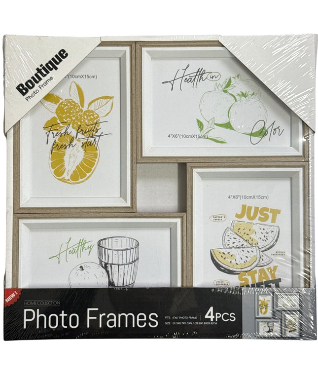 Set decorativ de 4 rame foto 29x29cm cod1115-3