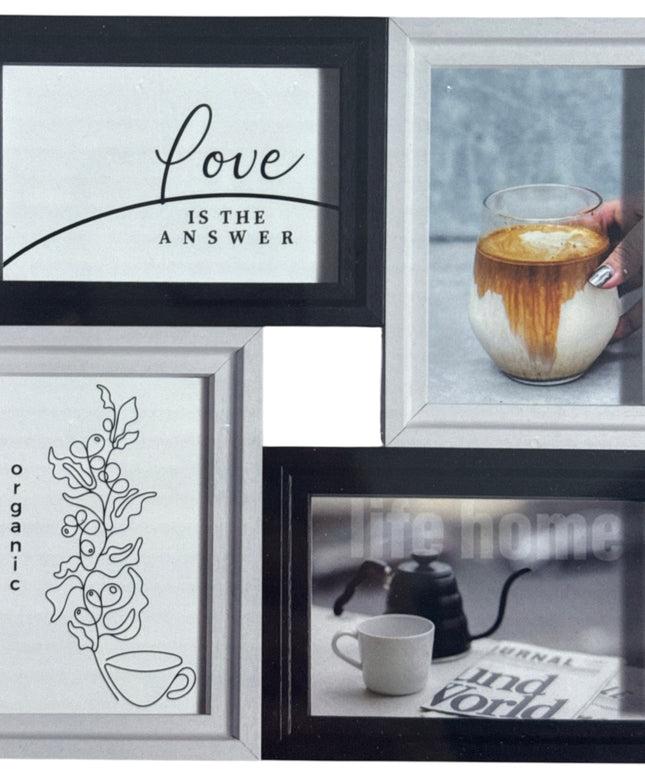 Set decorativ de 4 rame foto 30x29cm cod1115-4
