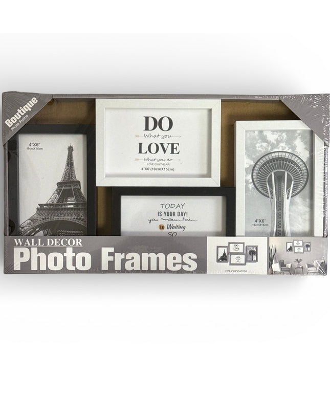 Ramă decorativă 4 fotografii, 41x22cm cod1115-5