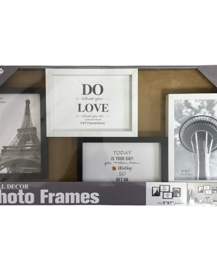 Set decorativ de 4 rame foto 54x28cm cod1115-8