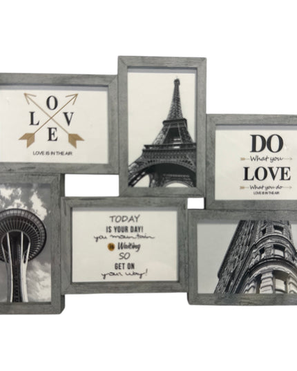 Set decorativ de 7 rame foto 40x45cm cod1115-10