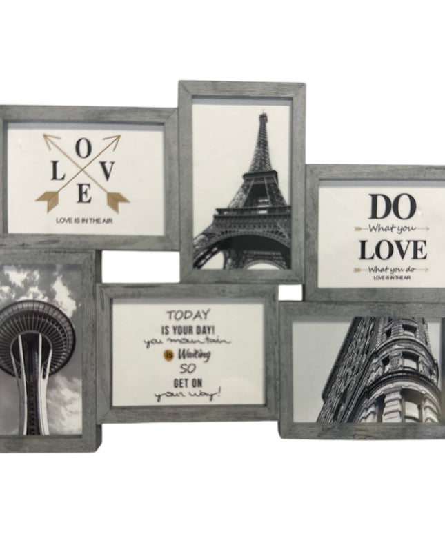 Set decorativ de 7 rame foto 40x45cm cod1115-10