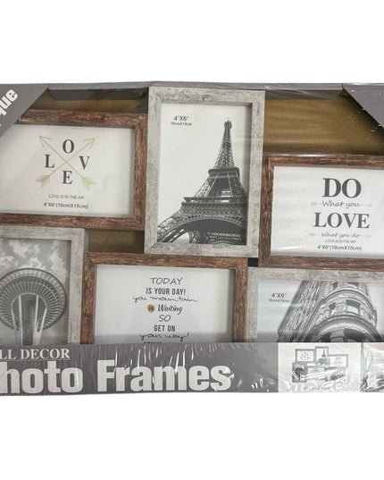 Set decorativ de 7 rame foto 40x45cm cod1115-10