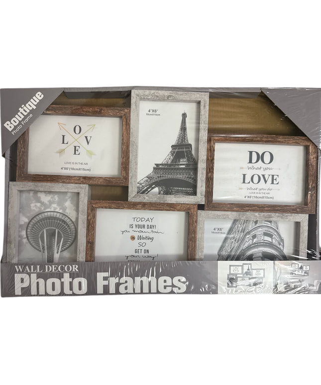 Set decorativ de 7 rame foto 40x45cm cod1115-10