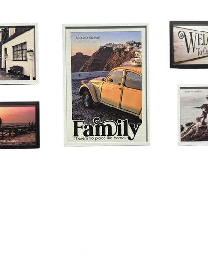 Set 5 rame foto decorative – Wall Decor 44x34cm cod1115-12