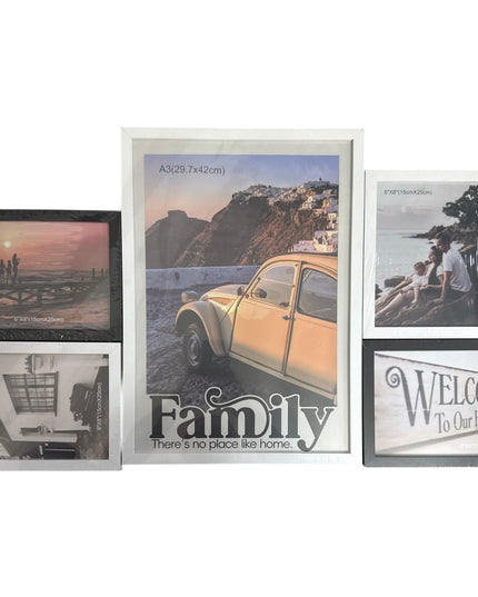 Set 5 rame foto decorative – Wall Decor 44x34cm cod1115-12