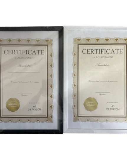 Ramă pentru certificat A3 45x32cm cod1115