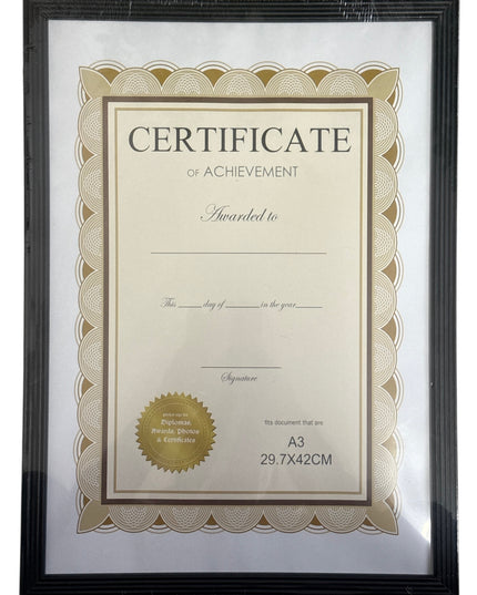 Ramă pentru certificat A3 45x32cm cod1115