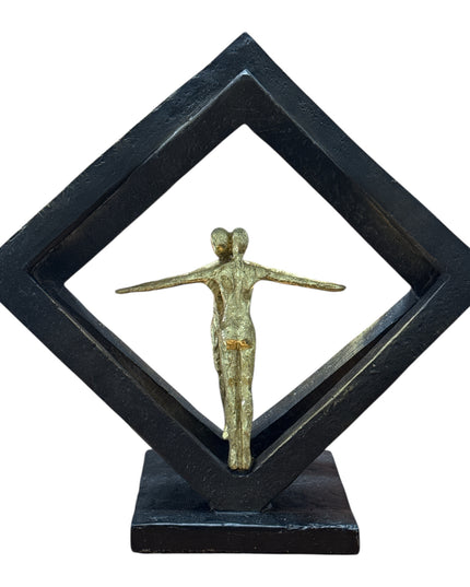 Statuetă Cuplu Abstract 28cm cod1132-8