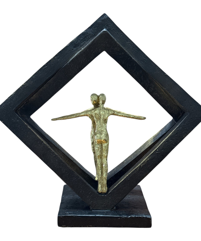 Statuetă Cuplu Abstract 28cm cod1132-8