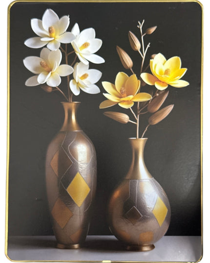 Tablou Vaze Aurii 40x30cm cod 1148-4