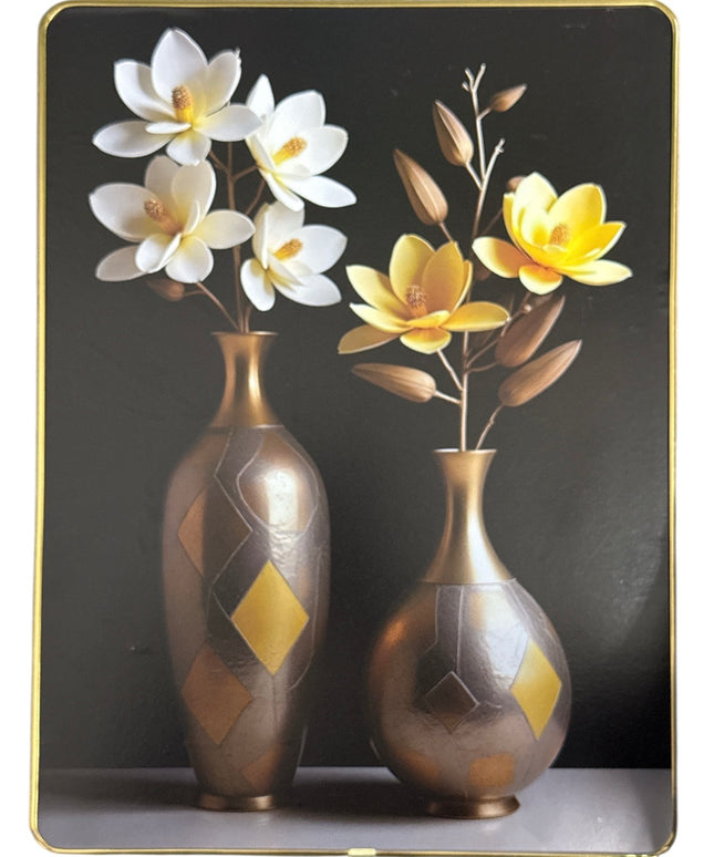 Tablou Vaze Aurii 40x30cm cod 1148-4