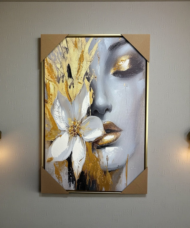 Tablou Portret Monocrom  60x40cm cod 1114-1