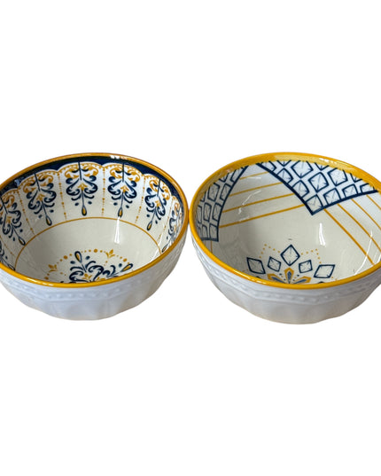 Set cadou 4 boluri Greetings din ceramică cod1113-5