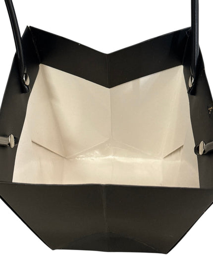 Pungă cadou tip poșetă 10/set culoare Negru 33cm