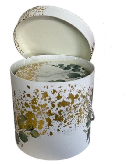 Set 3 cutii rotunde decorative model Floral