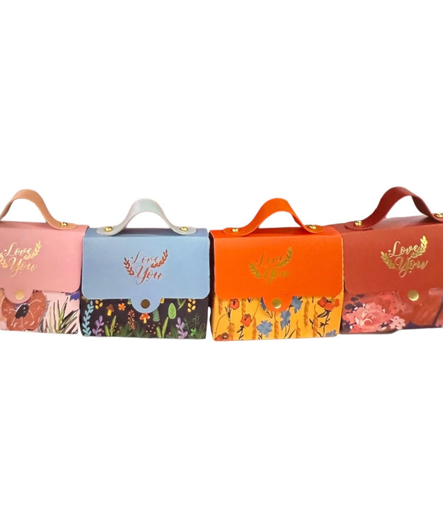 Cutie cadou Premium cu mâner – „Love You” 19x14cm
