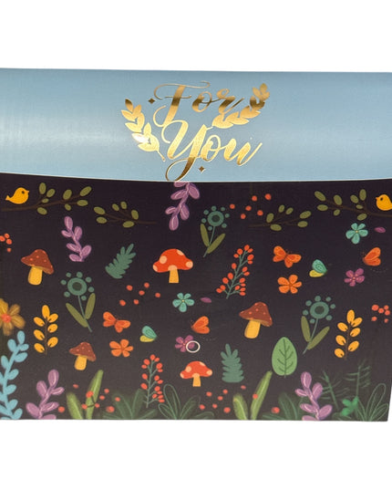 Cutie cadou Premium cu mâner – „Love You” 19x14cm