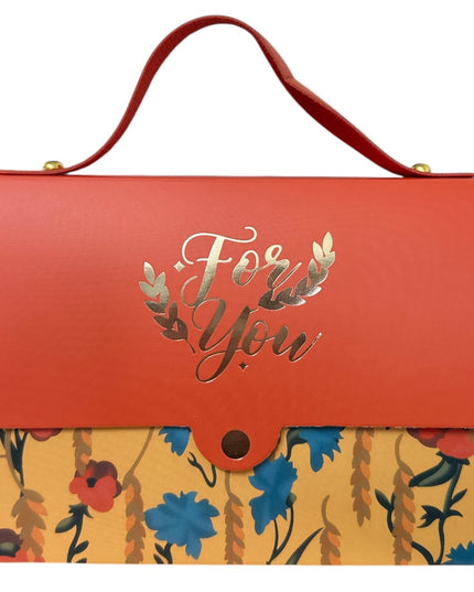 Cutie cadou Premium cu mâner – „Love You” 19x14cm
