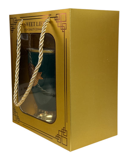 Set cadou cană cu linguriță Gold HM281