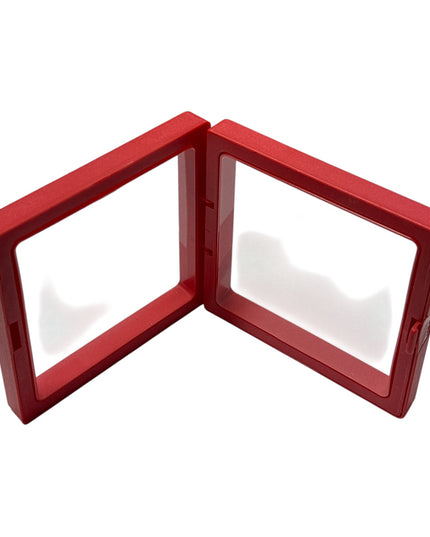 Ramă de prezentare din plastic cu folie flexibilă 10/set 7x7cm