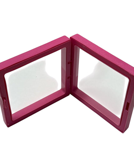 Ramă de prezentare din plastic cu folie flexibilă 10/set 9x9cm