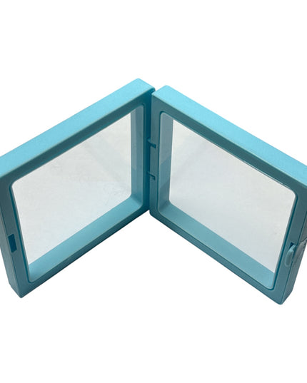 Ramă de prezentare din plastic cu folie flexibilă 10/set 7x7cm
