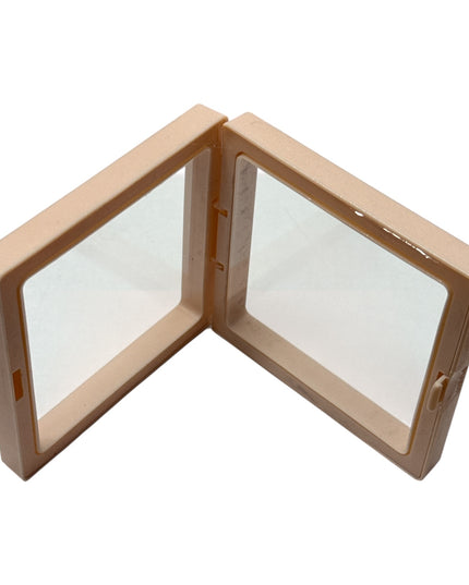 Ramă de prezentare din plastic cu folie flexibilă 10/set 7x7cm