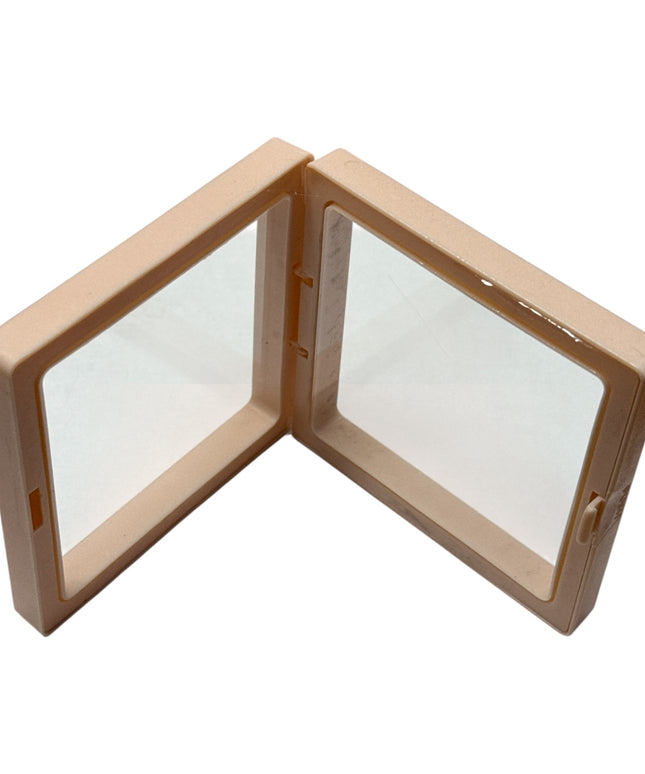 Ramă de prezentare din plastic cu folie flexibilă 10/set 7x7cm