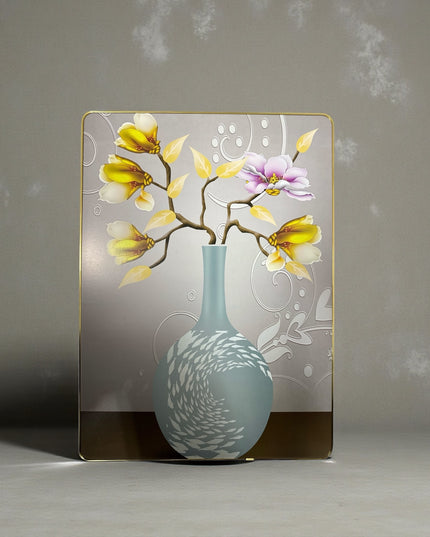 Tablou Decorativ-Magnolie Galbenă 55x40cm cod 1148-1