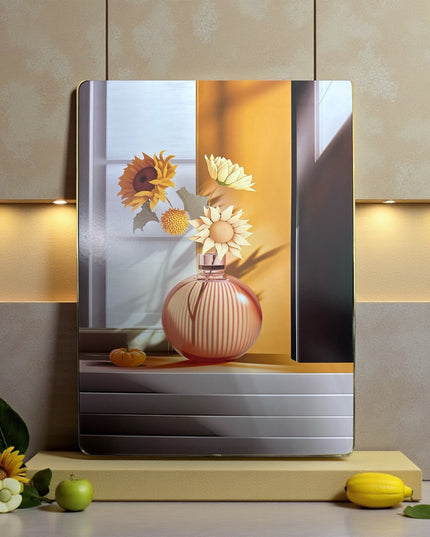 Tablou Decorativ-Vază cu Floarea Soarelui 55x40cm cod 1148-1