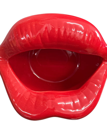 Scrumieră Ceramică Red Lips 13x10cm cod1124-6